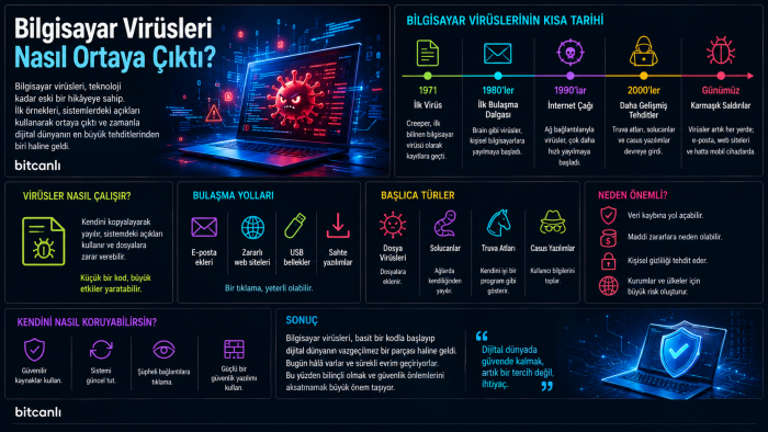 Bilgisayar Virüsleri Nasıl Ortaya Çıktı?